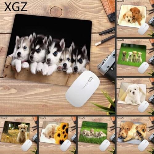 XGZ Big Promotion Cute Dog Printed Mousepad for Decorate Desktop Table Mat Creative Small Mouse Pad Laptop 180*220MM Game Gear