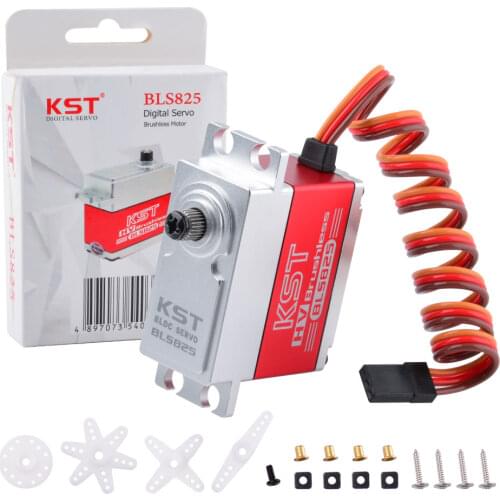 KST BLS825 35kg 0.11sec Brushless HV Metal Case Servo For Helicopter Airplane RC Car Robot Arm