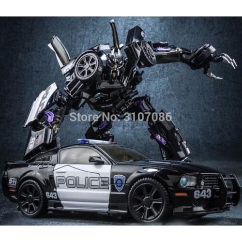 BMB Transformation LS-02 LS02 Barricade MPM05 MPM-05 Police Movie Film MP Alloy Metal KO Action Figure Robot Toys
