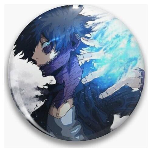 Dabi Soft Button Pin Lapel Pin Collar Decor Metal Brooch Hat Women Clothes Jewelry Badge Funny Gift Cute Lover Creative Cartoon