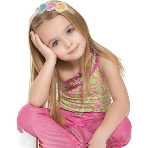 Kids Bling Bling Hiarband Transparent Sequin Quicksand Headband Children Colorful Glitter Love Hair Hoop Hair Accessories