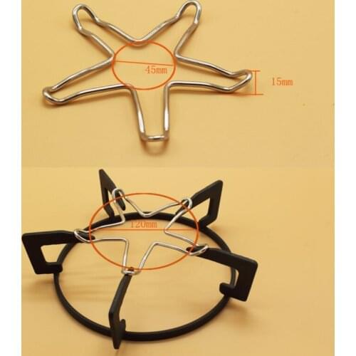 Pan Stand Support Holder Kitchen Pot Chrome Universal Holder Baking Coffee Maker Stove Top Stainless Steel Gas Cooker Accessorie