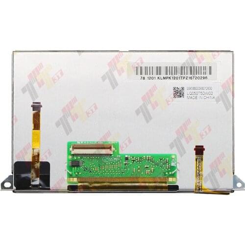 Sharp 5" LQ050T5DW02 Touch Screen display Glass Digitizer FOR Fiat Alfa Lancia Navigation LCD