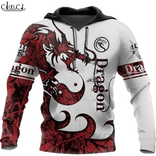 HX Newest Tattoo and Dungeon Dragon Hoodie Men Women Sweatshirts 3D Print Fashion Harajuku Casual Tracksuit Drop Shipping