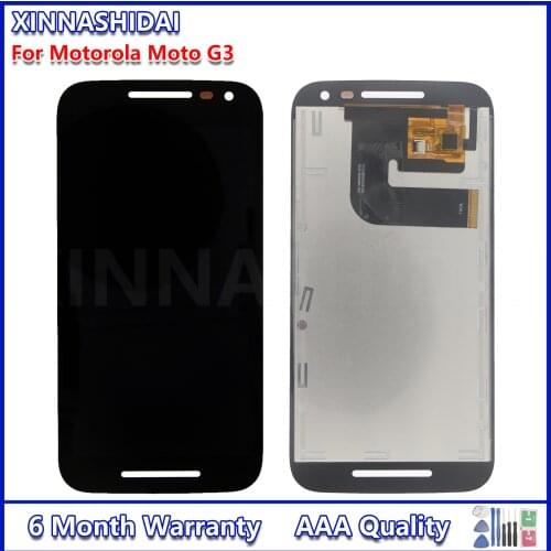 100% Tested LCD Display Screen Touch digitizer Assembly Replacement For Motorola MOTO G3 G 3rd Gen XT1544 XT1550 XT1540 XT1541