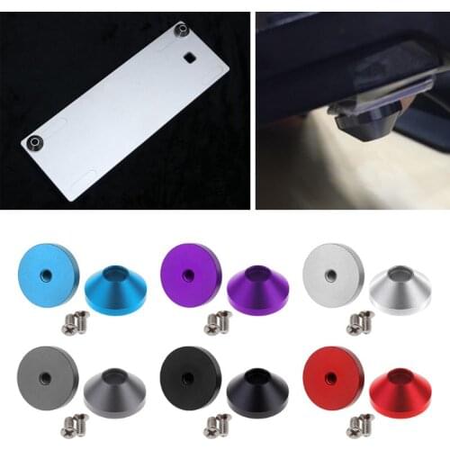 2Pcs Mechanical Keyboard Feet Anodized Aluminum Feet Metal Case With Screws