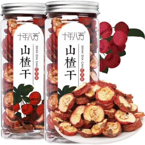 2021 80g Canned Fresh Dried Hawthorn Tea Digestion Nourish Stomach Promoting Blood Circulation and Removing Stasis Health Beauty