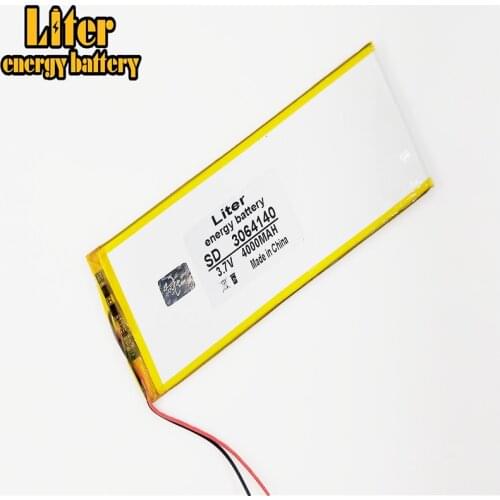 3.7V lithium polymer battery 3064140 4000MAH 3065140 mobile power Tablet PC DIY