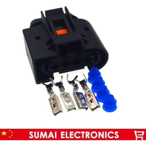 4 Pin 09441491 Auto Ignition coil high voltage waterproof plug connector 4Pin for Mercedes-Benz S-Class 221 214 204 207 156