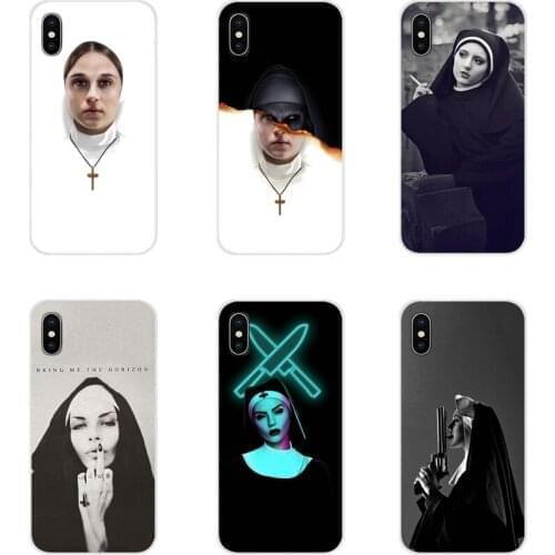 Accessories Phone Cases Covers For Samsung A10 A30 A40 A50 A60 A70 M30 Galaxy Note 2 3 4 5 8 9 10 PLUS Sister nun
