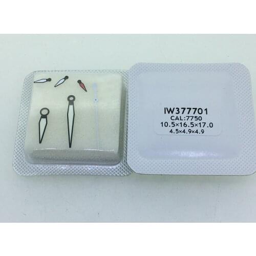 The watch accessories are adapted to the 7750 movement pointer with 6 IW377701 white 6 pins