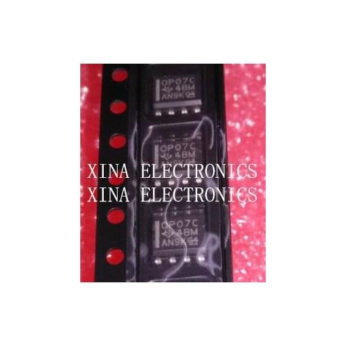 Free Shipping OP07CDR OP07CD OP07C OP07 SOP-8 IC 100% ORIGINAL ROHS 20pcs/lot