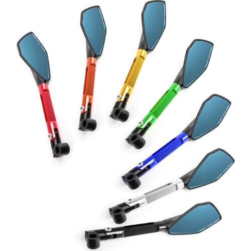 Motorcycle Mirror Side Rearview for Honda CB Suzuki Katana Bandit SV650 GSR750 Kawasaki Z750 for KTM Yamaha MT03 MT07 MT09 FZ09