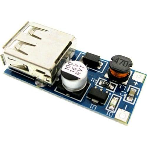 DC-DC USB Output Charger Step Up Power Boost Module 0.9V ~ 5V to 5V 600MA USB Step-Up Mobile Power Boost Board
