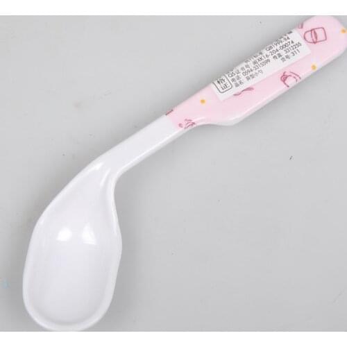Baby Spoon Safety Feeding Flatware Feeder Utensils Spoon Tableware Bend Spoons Sensing Kid Heat Tableware Baby Utensils