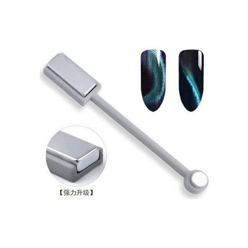 By dhl or ems 200pcs Double-head Strong Magnetic Plate Cat Eye Magnets Nail Art Tools for All Magical 3D Nail Gel Polish