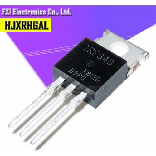 100PCS IRF840 IRF840PBF TO220 TO-220