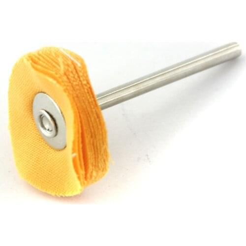 Lot of 20pcs 25mm Cloth Pad Polishing Buffing Round Wheel Brush for Rotary Tool