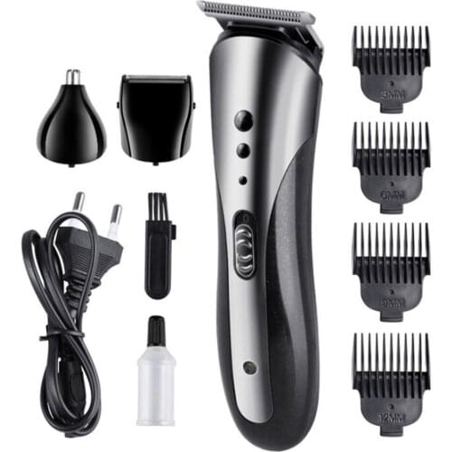 Multifunctional Hair Clipper Rechargeable Electric Hair Clipper Men Professional Haircut Electric Shaver Hair Trimmer