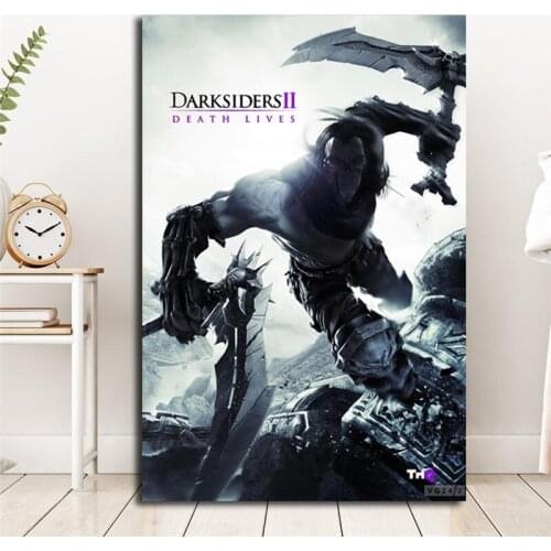 Darksiders 2 Death Lives Wallpaper Canvas Posters Prints Wall Art Painting Decorative Picture Modern Home Decoration Accessories
