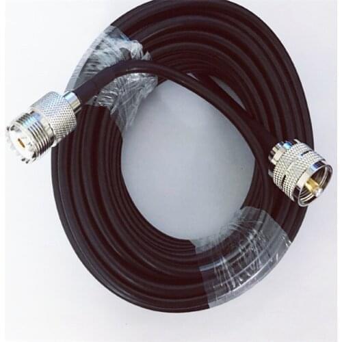 RF Coaxial Cable UHF Male to Female Connector UHF PL259 Male to UHF Female SO239 RG58 Pigtail Cable