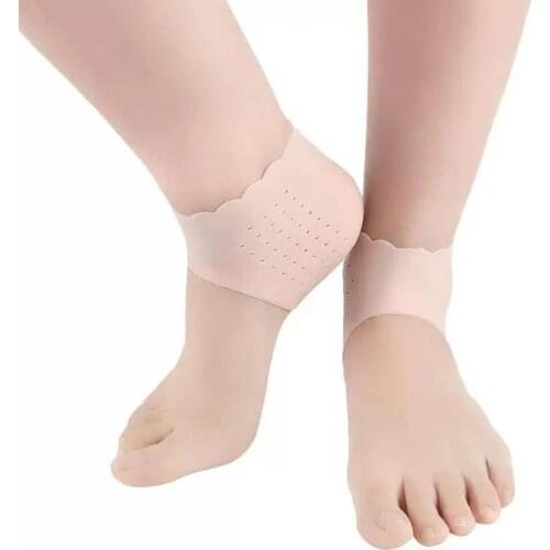 Silicone Feet Care Socks Moisturizing Gel Heel Socks Foot Skin Care Protectors Anti cracking Heel Protector Silicone Sock 1 pair