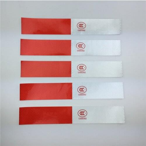 STARPAD for Automobile car lorry truck reflective stickers reflective warning strip body red and white reflective stickers