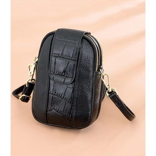 Genuine Leather Shoulder Bag Luxury Handbags Women Bags Designer Lady Crossbody Bags for Female Party Purse Phone Pouch Bag