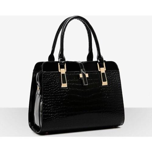 YILIAN Crocodile pattern Handbag 2021 Womens new fashionable shoulder bag large capacity crossbody bag