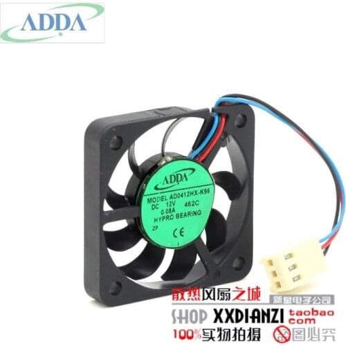 New FOR ADDA AD0412HX-K96 4006 4CM 12V 0.08A thin silent cooling fan