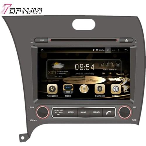 Topnavi 8'' Octa Core 4GB Android 6.0 Car Video Player Auto Audio DVD PC for KIA CERATO/K3/FORTE 2013- GPS Navigation Radio