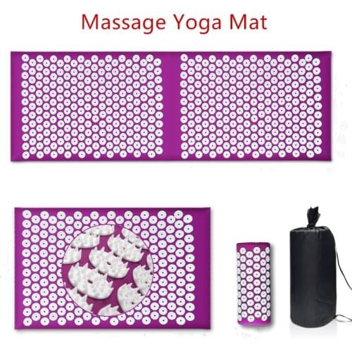 Lengthen Massager Mat Massage Yoga Mat Acupoint Massage Relieve Pressure Back Body Pain Prickly Mat Acupuncture Mat