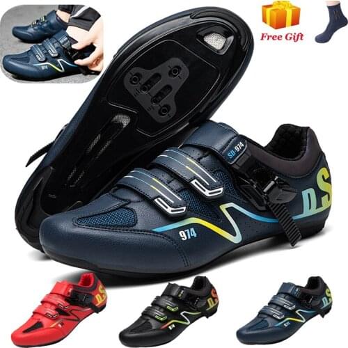 Cycling Shoes Mtb Mountain Sneaker Road Footwear Cleats Shoes Racing Flat Bike Bicycle Sport Route Freestyle Sapatilha Ciclismo