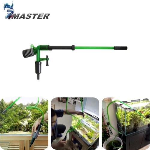 High quality Aquarium tanks water changer,manual siphon pumping pipe,aquarium tanks cleaning tools,draining fish ecrement device