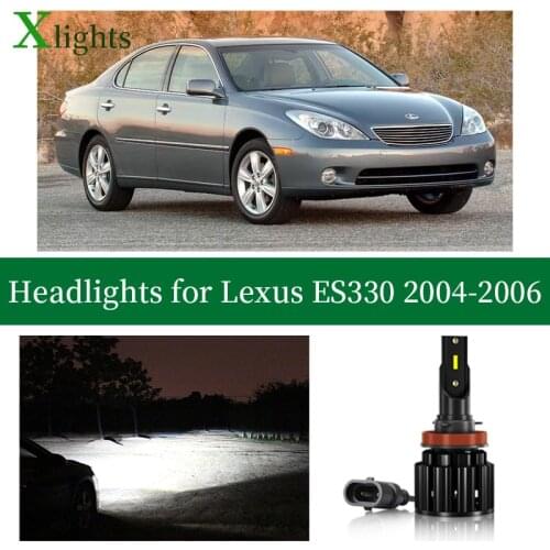Xlights Led Headlight Bulb For Lexus ES330 2004 2005 2006 Low High Beam Canbus Car Headlamp Lamp Light Accessories 12V 24V 6000K