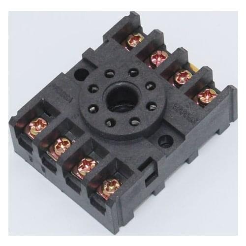 8 pins orbit socket , 35mm din relay socket , relay orbit socket , relay base