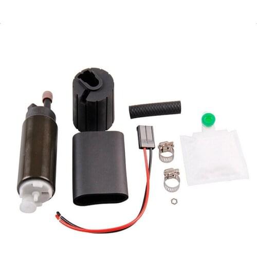 ALUMINUM ALLOY HIGH LOW 255LPH INTAKE FUEL PUMP KIT SET GSS341