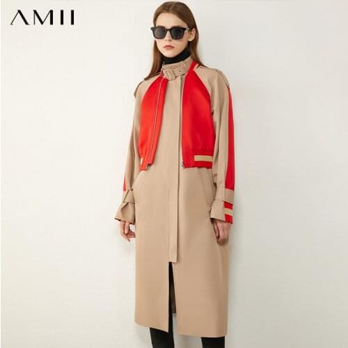Amii Women's Trench Coats