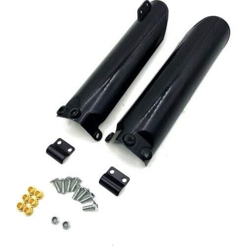 Black Pit Dirt Bike Front Fork Absorber PP Cover Fork Protector Protection Guard Wrap 140cc 160cc PIT BIKE