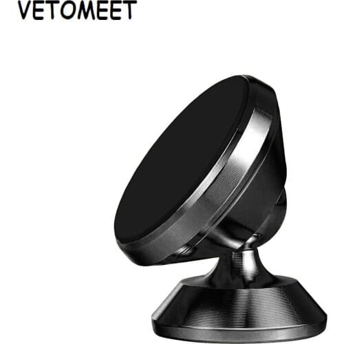 VETOMEET Car Phone Holder Magnetic For iPhone XS Max 8 7 Samsung Mobile Smartphone Stand Universal Magnet GPS Holder in Car