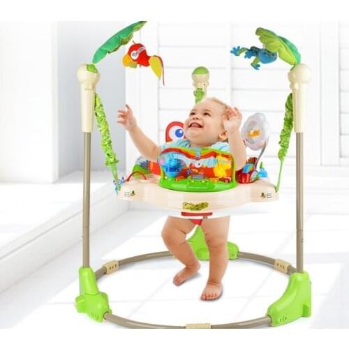 Baby Walker Jumping Chair Multifunctional Music Jumping Chair Walker Light Music Baby Jumping Fun Park