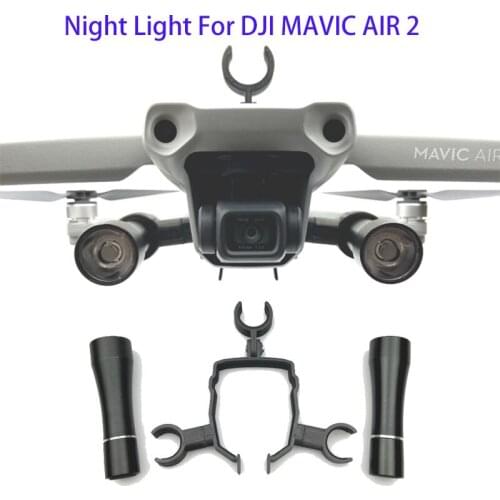 DJI Air 2s LED Night Navigation Light Bracket Flight Searchlight Flashlights Kit for DJI Mavic Air 2 Drone Accessories