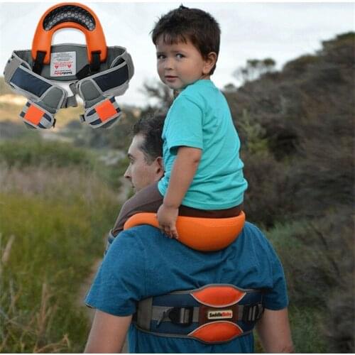 For Child Outdoor Travel Baby Shoulder Carrier Daddy Saddle Infant Hands Free Hip Seat Children Strap Rider Baby Carrier