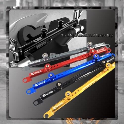 For KYMCO XCITING S400 250 300 400 500 Xciting300 Xciting400 Xciting500 Motorcycle CNC Cross Bar Steering Damper balance lever