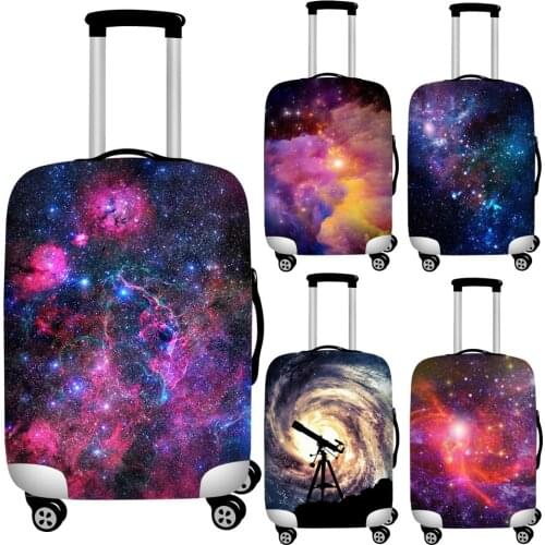 Galaxy Star Space Stretch Fabric Luggage Protective Cover Suit 18-32 Inch Trolley Suitcase Case Covers Travel Accessories