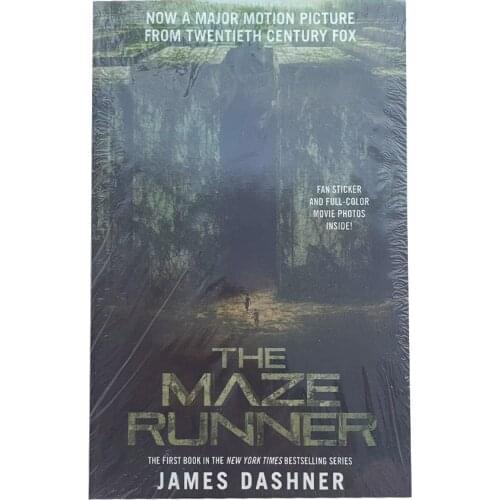The Maze Runner /James Dashner English suspense reasoning film original novel books for adult