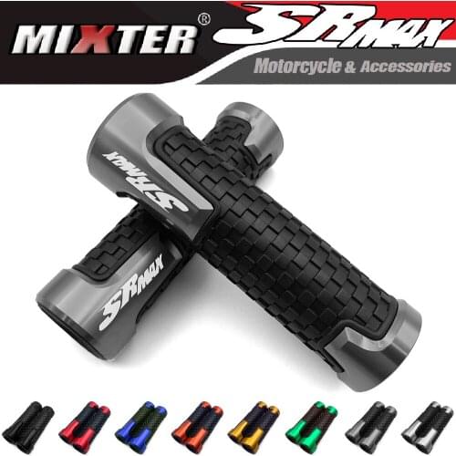 Motorcycle Accessories 22mm Hand Grips Rubber Gel Handle Grip Handlebar For Aprilia SRMAX 300 SRmax300 2018-2020 SRMAX250 19-20