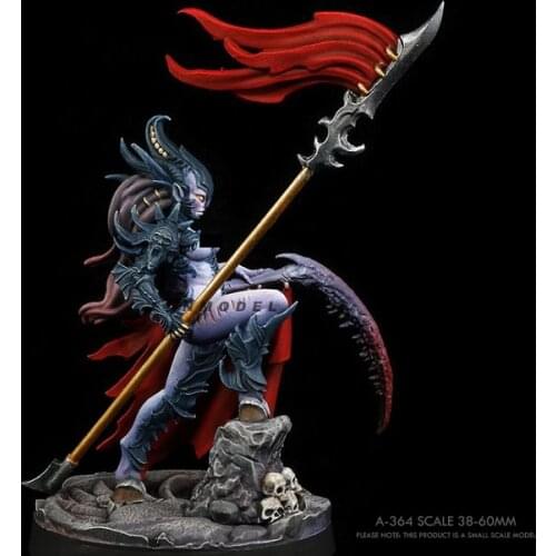 55mm Resin model kits figure beauty colorless and self-assembled A-364