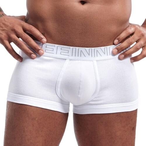 Boxer Mens Underwear Men Cotton Underpants Male Pure Men Panties Shorts Underwear Boxer Shorts Cotton Solid Cuecas