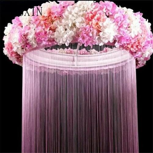 NEW Artificial DIY rose hydrangea wedding road cited flower row The large shopping mall activity pavement decorative fake flower